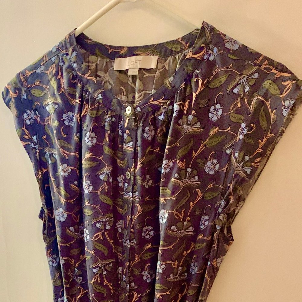 Ann Taylor Loft Shift dress, super comfy, cotton.